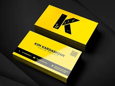 Modern branding identity layout